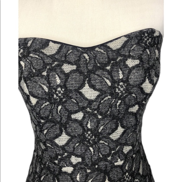 NEW Mystic Grey Strapless Dress - Picture 8 of 8